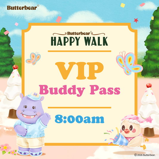 [VIP] Butterbear Happy Walk Buddy of 2 Ticket (17 October 2026) - 8:00am