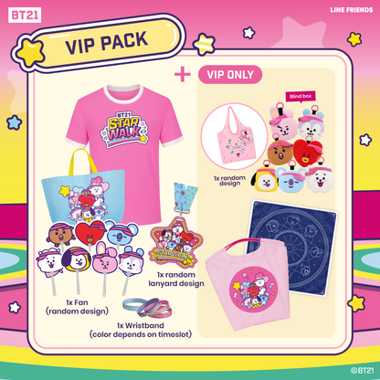 [VIP] BT21 Star Walk 2026 Ticket (12 September 2026)