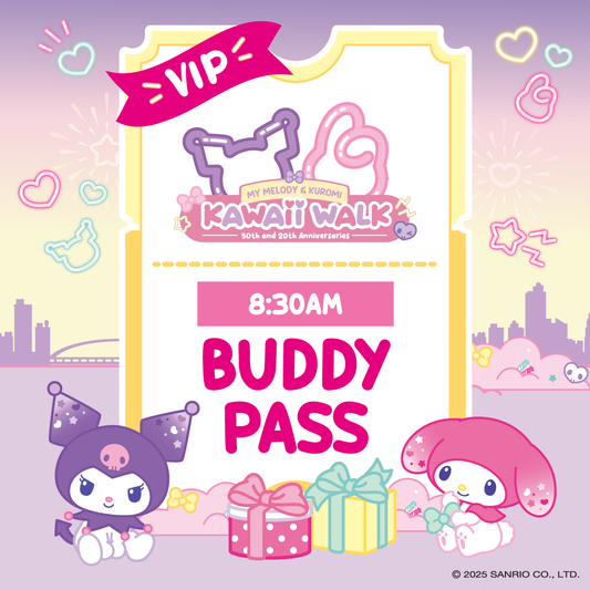 [VIP] My Melody & Kuromi Kawaii Walk Buddy of 2 Ticket (20 September 2025) - 8:30am