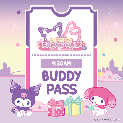 My Melody & Kuromi Kawaii Walk Buddy of 2 Ticket (20 September 2025) - 9:30am