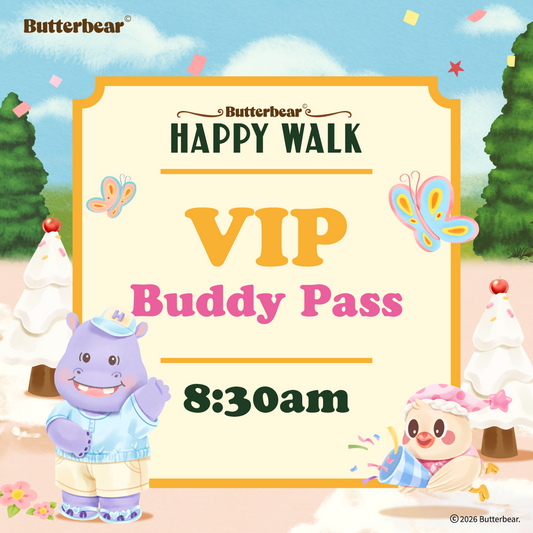 [VIP] Butterbear Happy Walk Buddy of 2 Ticket (17 October 2026) - 8:30am