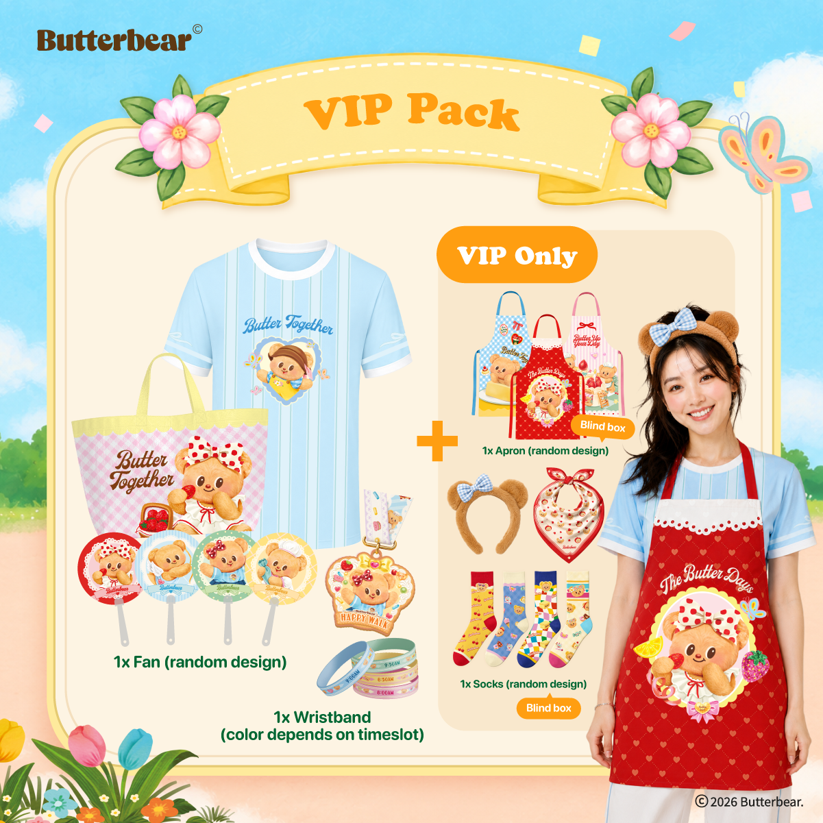 [VIP] Butterbear Happy Walk 2026 Ticket (17 October 2026)